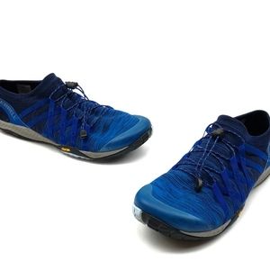 Merrell Mens Navy Trail Shoes Size 9 Mesh